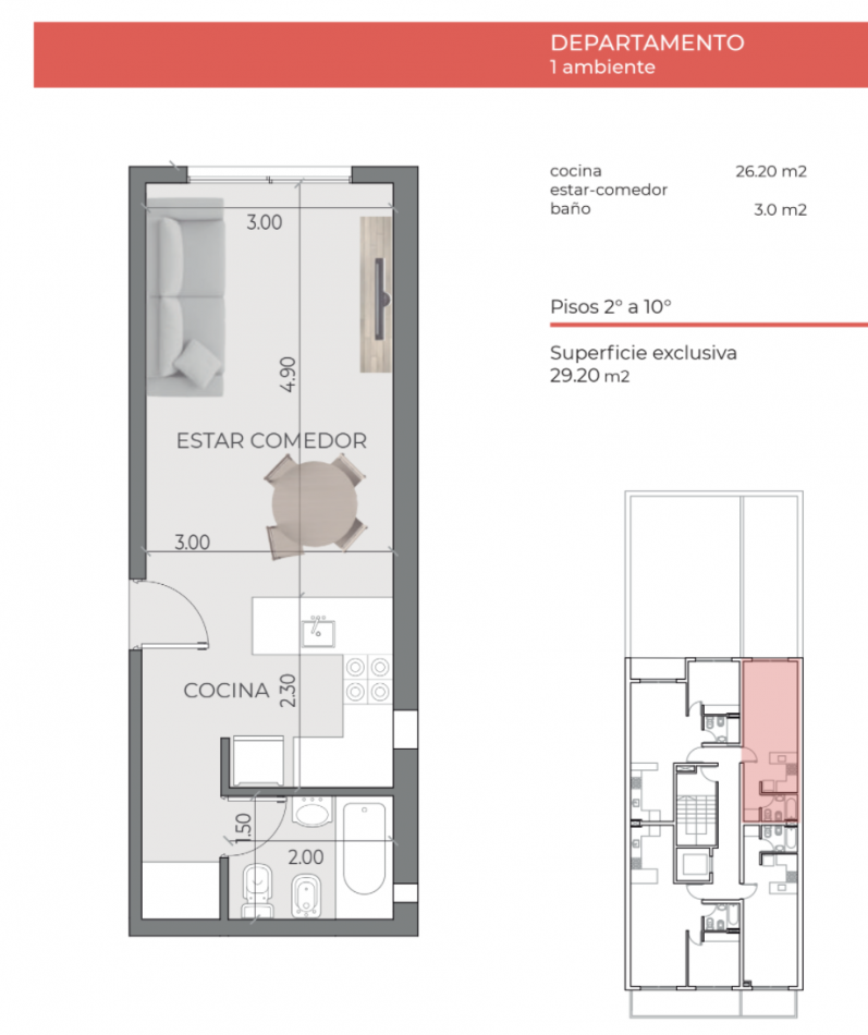 VENTA | MONOAMBIENTE | OVIDIO LAGOS 1225